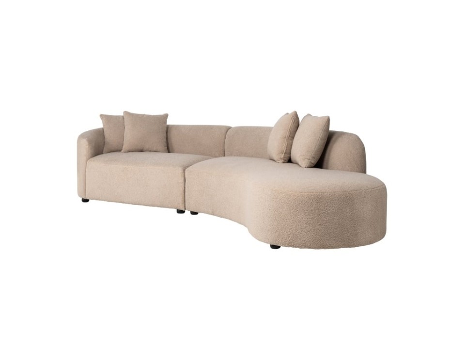 RICHMOND sofa GRAYSON R beżowa - krótka wersja - Richmond Interiors